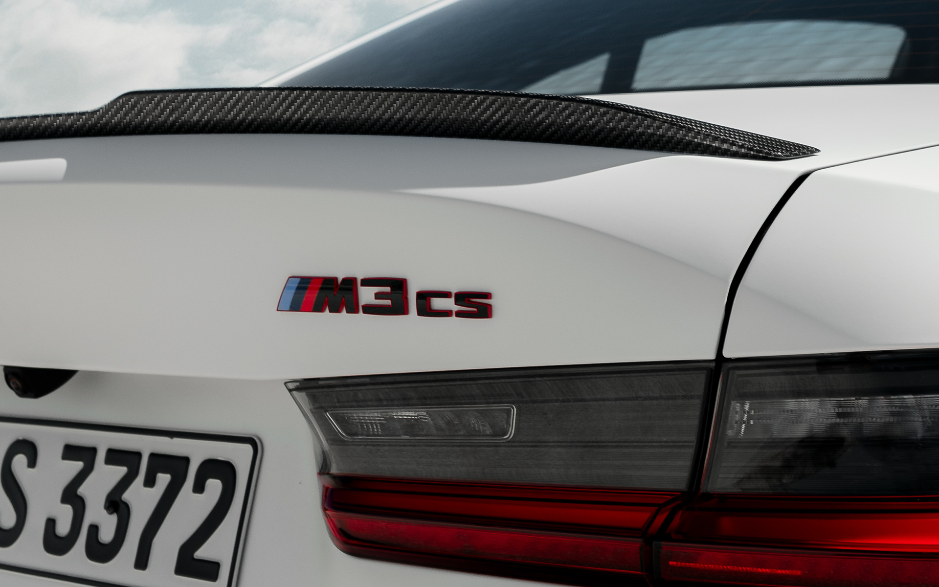 BMW M3 CS G80 Emblemas específicos de CS