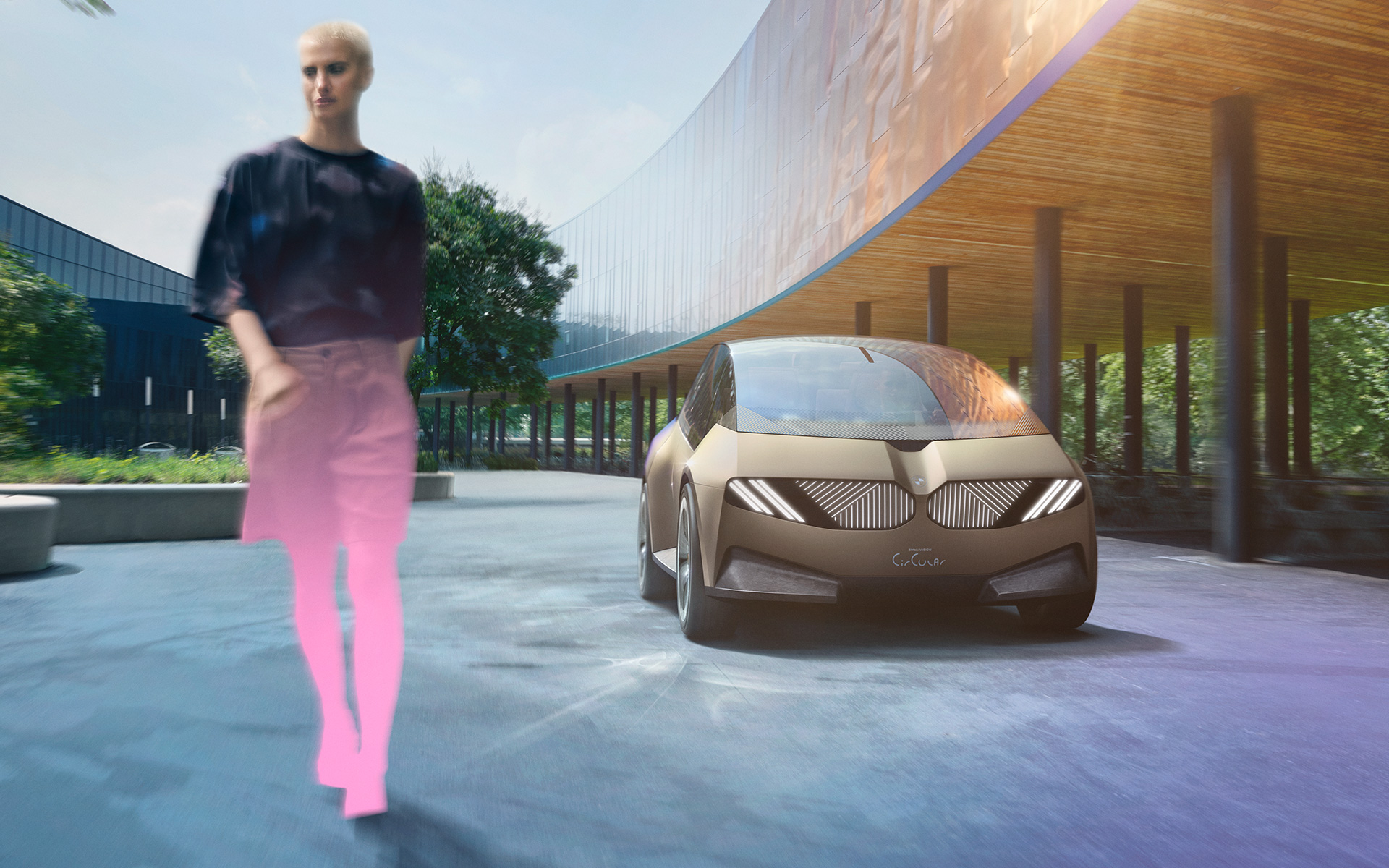 BMW i Vision Circular 2021 Vehículo Vision Impresión 1